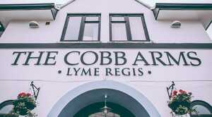 The historic Cobb wall at Lyme Regis